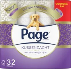 Page Toiletpapier - 32 Rollen - Kussenzacht Wc Papier (3-laags) - Voordeelverpakking 11 Page Toiletpapier - 32 Rollen - Kussenzacht Wc Papier (3-laags) - Voordeelverpakking -bol winkel 1200x1167 5