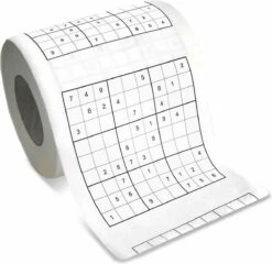 MikaMax Sudoku WC Papier - Sudoku - Iedervel Een Andere Sudoku - Toiletpapier - Puzzels - Puzzel -bol winkel 1200x1168 5