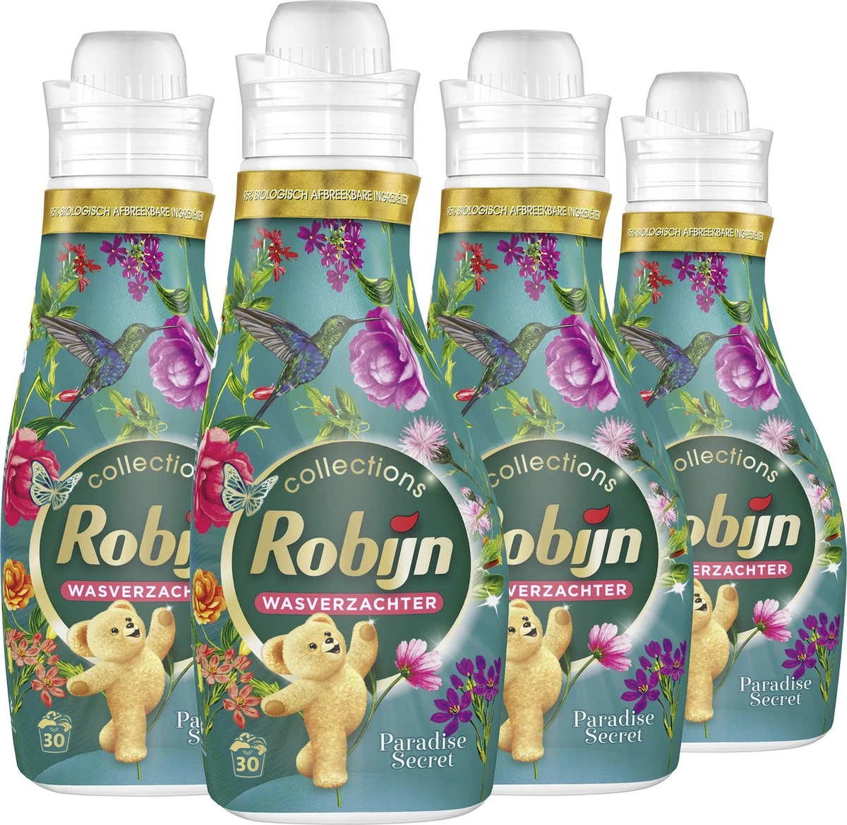 Robijn Collections Paradise Secret Wasverzachter - 4 x 30 wasbeurten - Voordeelverpakking Robijn Collections Paradise Secret Wasverzachter - 4 X 30 Wasbeurten - Voordeelverpakking -bol winkel 1200x1169 3