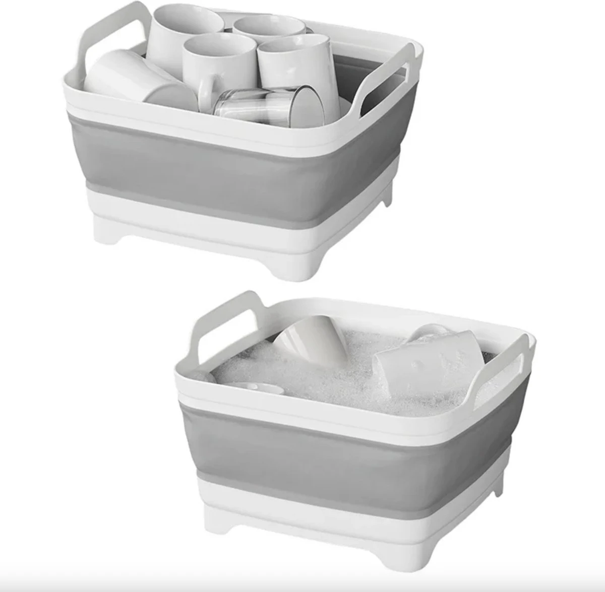 Opvouwbare wasbak 18L - met stop - afwasbak - afwasteil - 30x30x20 cm Opvouwbare Wasbak 18L - Met Stop - Afwasbak - Afwasteil - 30x30x20 Cm -bol winkel 1200x1175 9