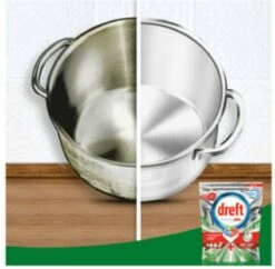 Dreft Platinum Plus All In One - Vaatwastabletten - Citroen - Voordeelverpakking 5 X 16 Stuks -bol winkel 1200x1178 2