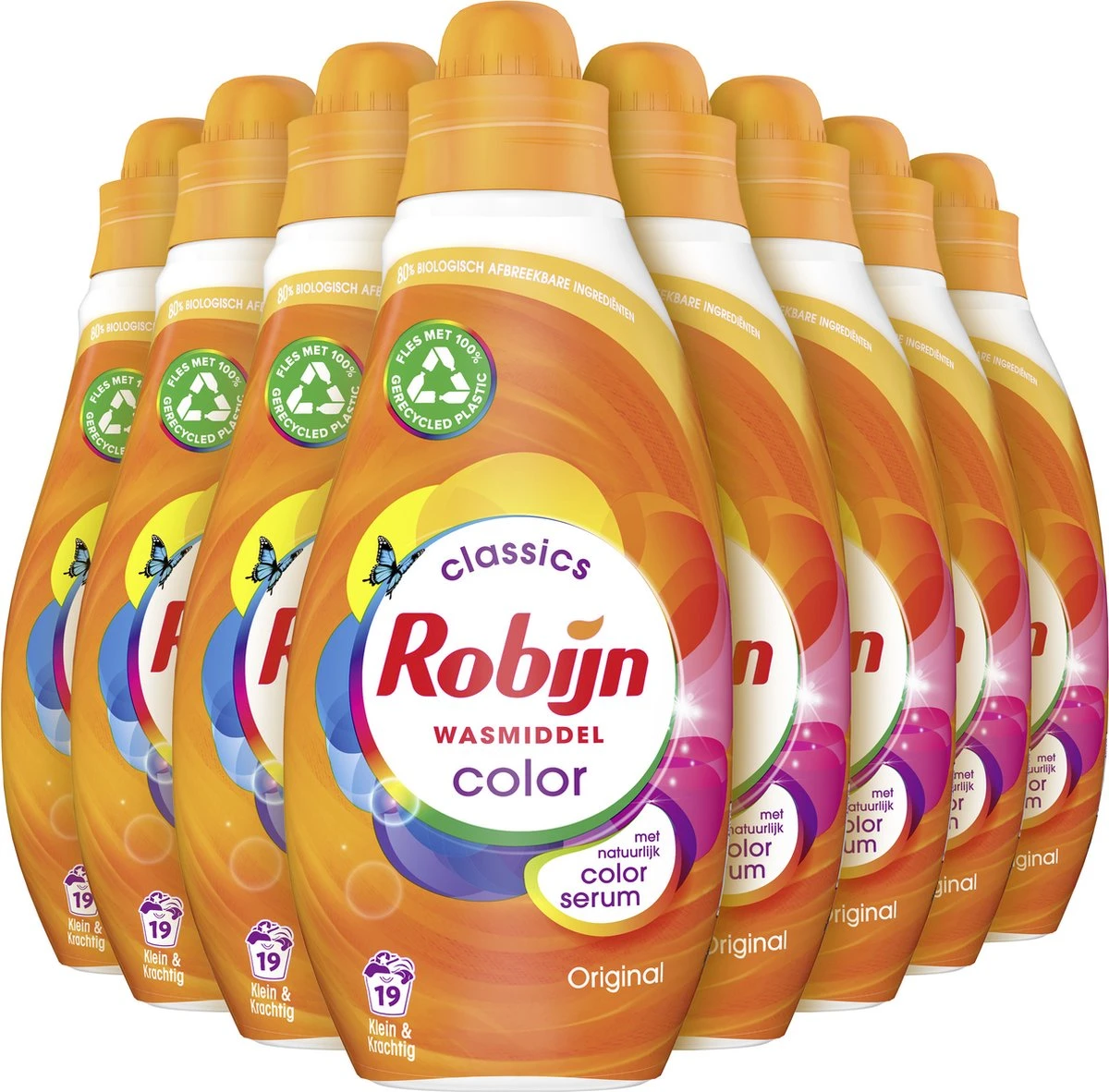 Robijn Klein & Krachtig Classics Color Vloeibaar Wasmiddel - 8 x 19 wasbeurten - Voordeelverpakking Robijn Klein & Krachtig Classics Color Vloeibaar Wasmiddel - 8 X 19 Wasbeurten - Voordeelverpakking -bol winkel