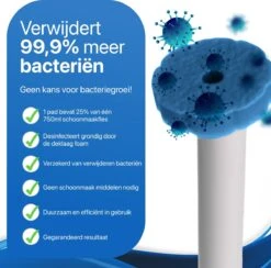 RevoBrush 28x Ocean Breeze Foaming Pads Navulling - WC Borstel Met Houder Vrijstaand -bol winkel 1200x1184 21