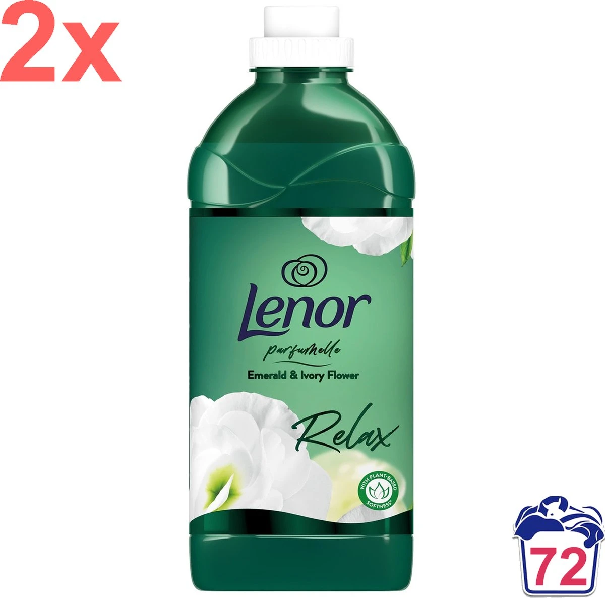 Lenor - Emerald & Lotus Flower - Wasverzachter - 2160ml - 72 Wasbeurten Lenor - Emerald & Lotus Flower - Wasverzachter - 2160ml - 72 Wasbeurten -bol winkel 1200x1186 8