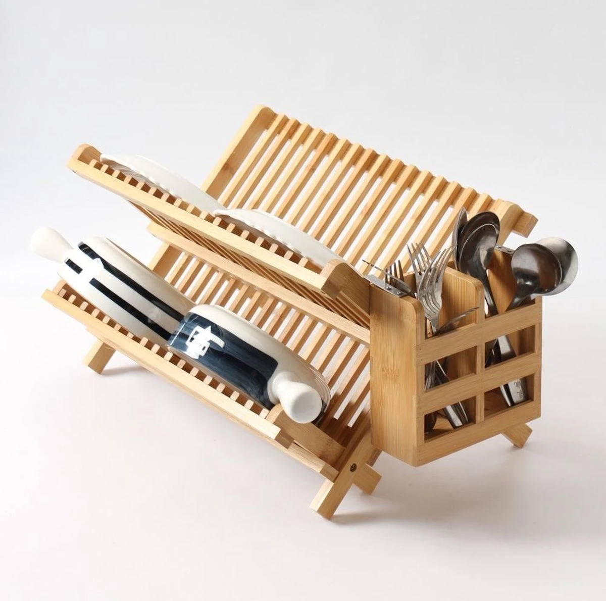 Decopatent® Afdruiprek voor Afwas - Bamboe - Hout - Inklapbaar Afdruiprek - Afwasrekje inclusief bestekhouder - Afwas Druiprek Merkloos Decopatent® Afdruiprek Voor Afwas - Bamboe - Hout - Inklapbaar Afdruiprek - Afwasrekje Inclusief Bestekhouder - Afwas Druiprek -bol winkel 1200x1190 2