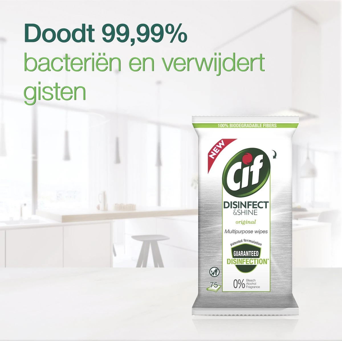 Cif Disinfect & Shine Wipes doden 99,99% van de bacteriën Original desinfecterende schoonmaakdoekjes, van 100% biologisch afbreekbaar textiel 5 x 75 doekjes Cif Disinfect & Shine Wipes Doden 99,99% Van De Bacteriën Original Desinfecterende Schoonmaakdoekjes, Van 100% Biologisch Afbreekbaar Textiel 5 X 75 Doekjes -bol winkel 1200x1198 87