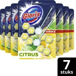 Glorix Power 5 Toiletblokken - Citroen - 7 X 2 Stuks - Voordeelverpakking -bol winkel 1200x1198 95