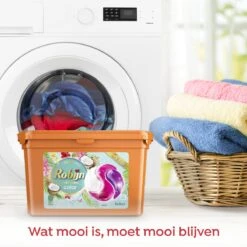 Robijn Kokos 3 In 1 Wascapsules - 4 X 15 Wasbeurten - Voordeelverpakking -bol winkel 1200x1199 6