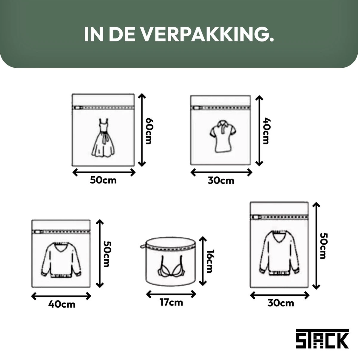 Waszakken | Set van 5 Waszakjes met Rits - Waszak - Wasnet - Kledingzakjes - BH Was Zakjes - Laundry Bag Set voor Ondergoed - Kleding - Delicaat Wasgoed - Wasmachine Zakjes - Wasgoed Merkloos Waszakken | Set Van 5 Waszakjes Met Rits - Waszak - Wasnet - Kledingzakjes - BH Was Zakjes - Laundry Bag Set Voor Ondergoed - Kleding - Delicaat Wasgoed - Wasmachine Zakjes - Wasgoed -bol winkel 1200x1200 1073