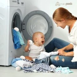 Merkloos Droger Ballen XL 6 Stuks Inclusief Lavendelolie – Zero Waste Dryer Balls - Duurzaam – Wasverzachter – Herbruikbare Drogerballen – Droogt De Was Sneller – Tiny Panda -bol winkel 1200x1200 1088