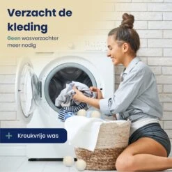 Wooly Drogerballen - 6 Wasdroger Ballen - Duurzaam - Wol - Herbruikbare Wasballen - Wasbol - Wasverzachter 5 Wooly Drogerballen - 6 Wasdroger Ballen - Duurzaam - Wol - Herbruikbare Wasballen - Wasbol - Wasverzachter -bol winkel 1200x1200 1111