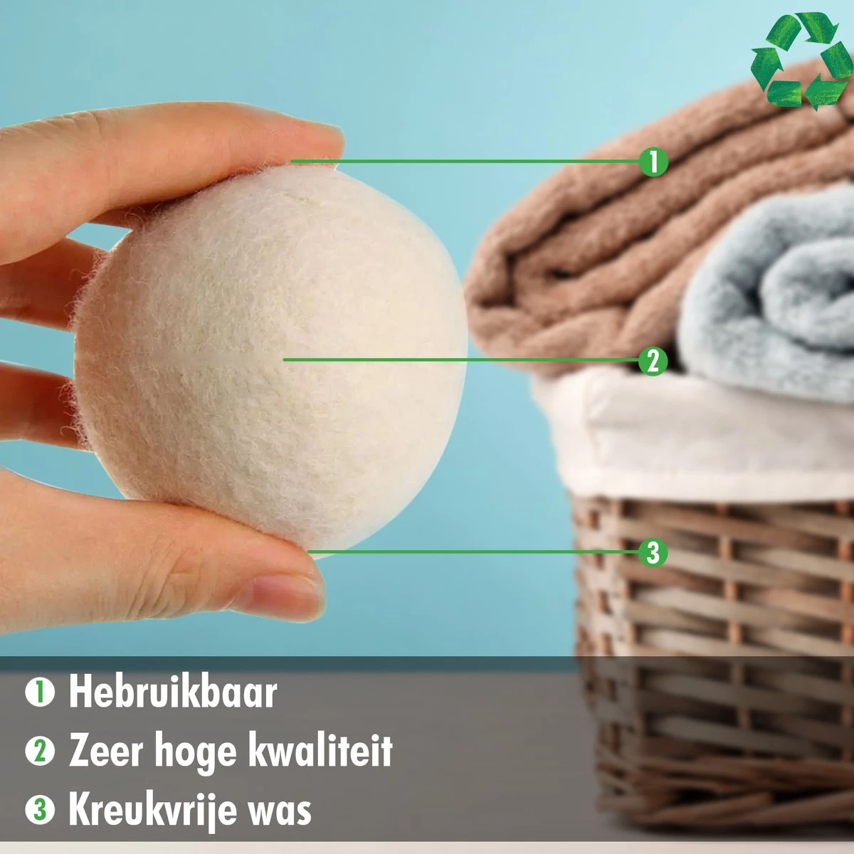 Drogerballen Wol XL 6 stuks - Duurzaam - Wasverzachter - Drogerbollen - Wasdrogerballen - Wasbollen Merkloos Drogerballen Wol XL 6 Stuks - Duurzaam - Wasverzachter - Drogerbollen - Wasdrogerballen - Wasbollen -bol winkel 1200x1200 1115