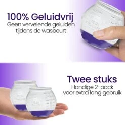 BluGo Doseerbol 2 Stuks - Wasbollen - Doseerdop - Drogerballen - Wasballen - Wasmiddel - Herbruikbaar - Maataanduiding - 150ml 5 BluGo Doseerbol 2 Stuks - Wasbollen - Doseerdop - Drogerballen - Wasballen - Wasmiddel - Herbruikbaar - Maataanduiding - 150ml -bol winkel 1200x1200 1159