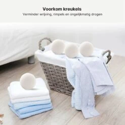 Wollen Drogerballen - Duurzaam & Milieuvriendelijk - Wasbol - Verkort Droogtijd - Droogballen - Hypoallergeen En Chemicaliënvrij - Bespaar Op Energierekening - Wasdroger Ballen - Wasbollen 2 Wollen Drogerballen - Duurzaam & Milieuvriendelijk - Wasbol - Verkort Droogtijd - Droogballen - Hypoallergeen En Chemicaliënvrij - Bespaar Op Energierekening - Wasdroger Ballen - Wasbollen -bol winkel 1200x1200 1179