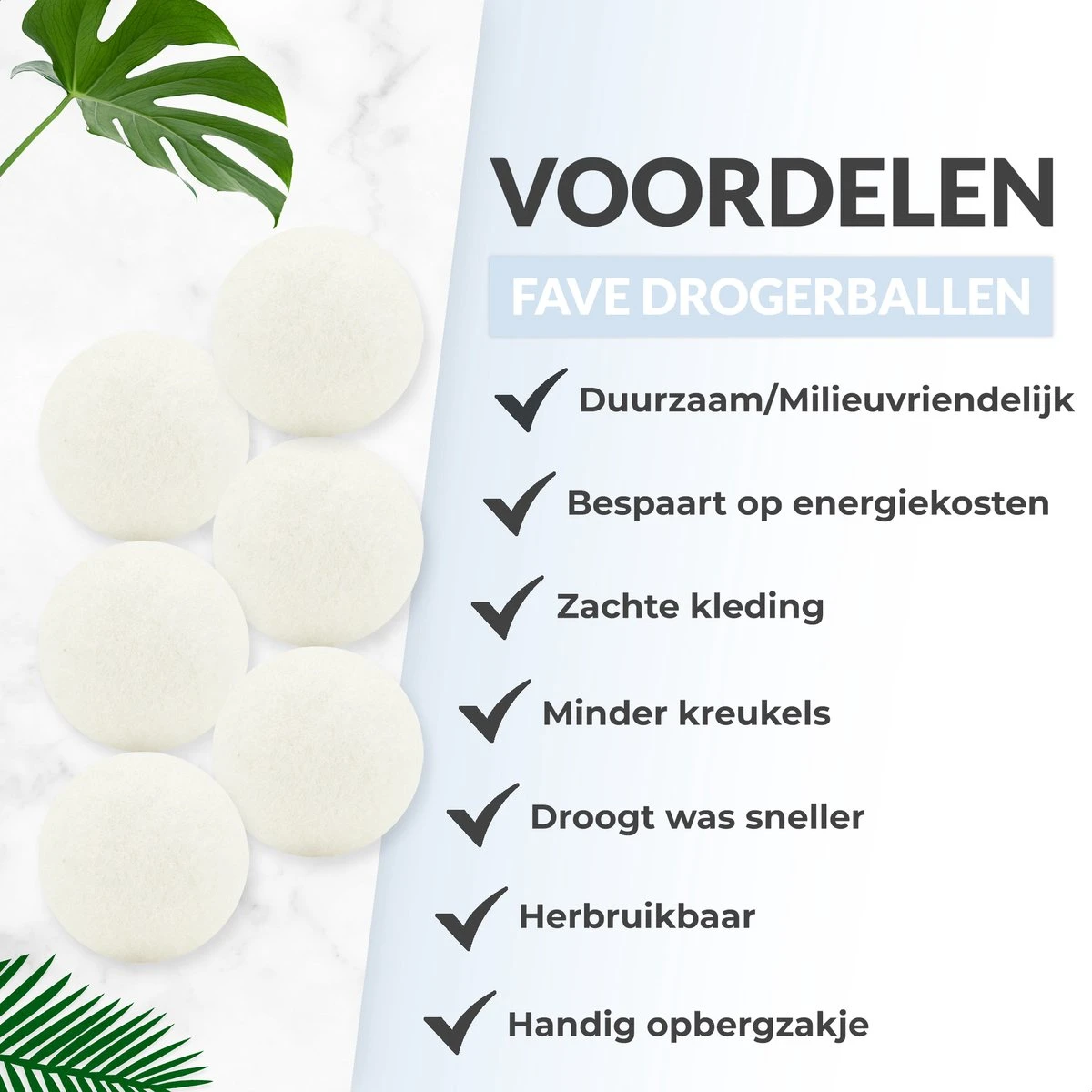 FAVE drogerballen XL - 6 stuks - Inclusief opbergzakje - Wasbol - Wasballen - Doseerbol - Droogballen - Duurzaam FAVE Drogerballen XL - 6 Stuks - Inclusief Opbergzakje - Wasbol - Wasballen - Doseerbol - Droogballen - Duurzaam -bol winkel 1200x1200 1196