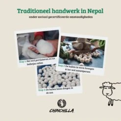 Merkloos Chinchilla® Drogerballen XXL - Set Van 6 Stuks - Herbruikbare Wasdrogerballen - Droogballen - Energiebesparing - Drogerballen Voor Wasdrogers - Wasbollen -bol winkel 1200x1200 1250