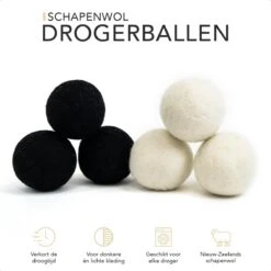 STEAMRS - 6x Wasdrogerballen - 100% Schapenwol - Verkort Droogtijd - Zachtere & Kreukloze Was 2 STEAMRS - 6x Wasdrogerballen - 100% Schapenwol - Verkort Droogtijd - Zachtere & Kreukloze Was -bol winkel 1200x1200 1262