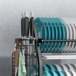 Merkloos Afdruiprek - Afdruiprek Met Lekbak - Afwas - Metaal - Zwart - RVS Afwasrek 3 Merkloos Afdruiprek - Afdruiprek Met Lekbak - Afwas - Metaal - Zwart - RVS Afwasrek -bol winkel 1200x1200 1283