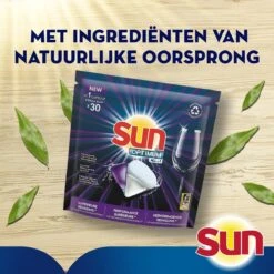 SUN® Sun Optimum All-in 1 Regular Capsules - 30 Vaatwastabletten - Maandbox -bol winkel 1200x1200 1325