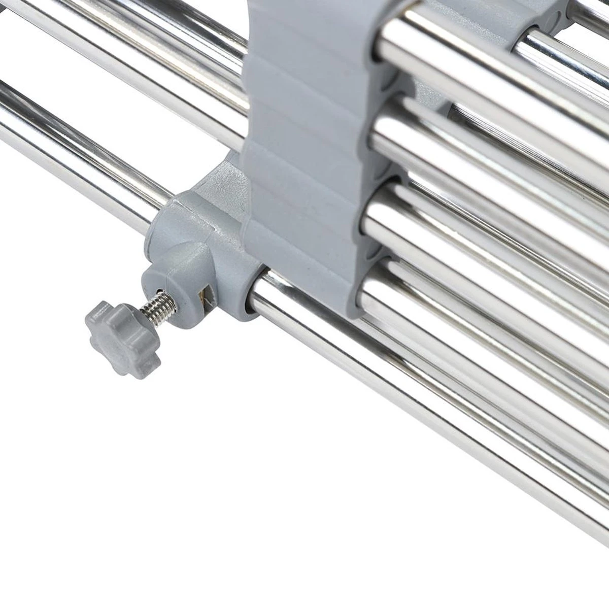 iBright verstelbare keukenrek - Gootsteen Mand - Afdruiprek – Vergiet – verstelbaar in lengte - Uitschuifbaar - RVS Grijs IBright Verstelbare Keukenrek - Gootsteen Mand - Afdruiprek – Vergiet – Verstelbaar In Lengte - Uitschuifbaar - RVS Grijs -bol winkel 1200x1200 1362