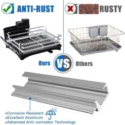 Doogo® Afdruiprek Met Bestekkorf En Lekbak Voor Keukenborden En Bestek Afdruiprek Met Draaibare Uitloop 4 Doogo® Afdruiprek Met Bestekkorf En Lekbak Voor Keukenborden En Bestek Afdruiprek Met Draaibare Uitloop -bol winkel 1200x1200 1418