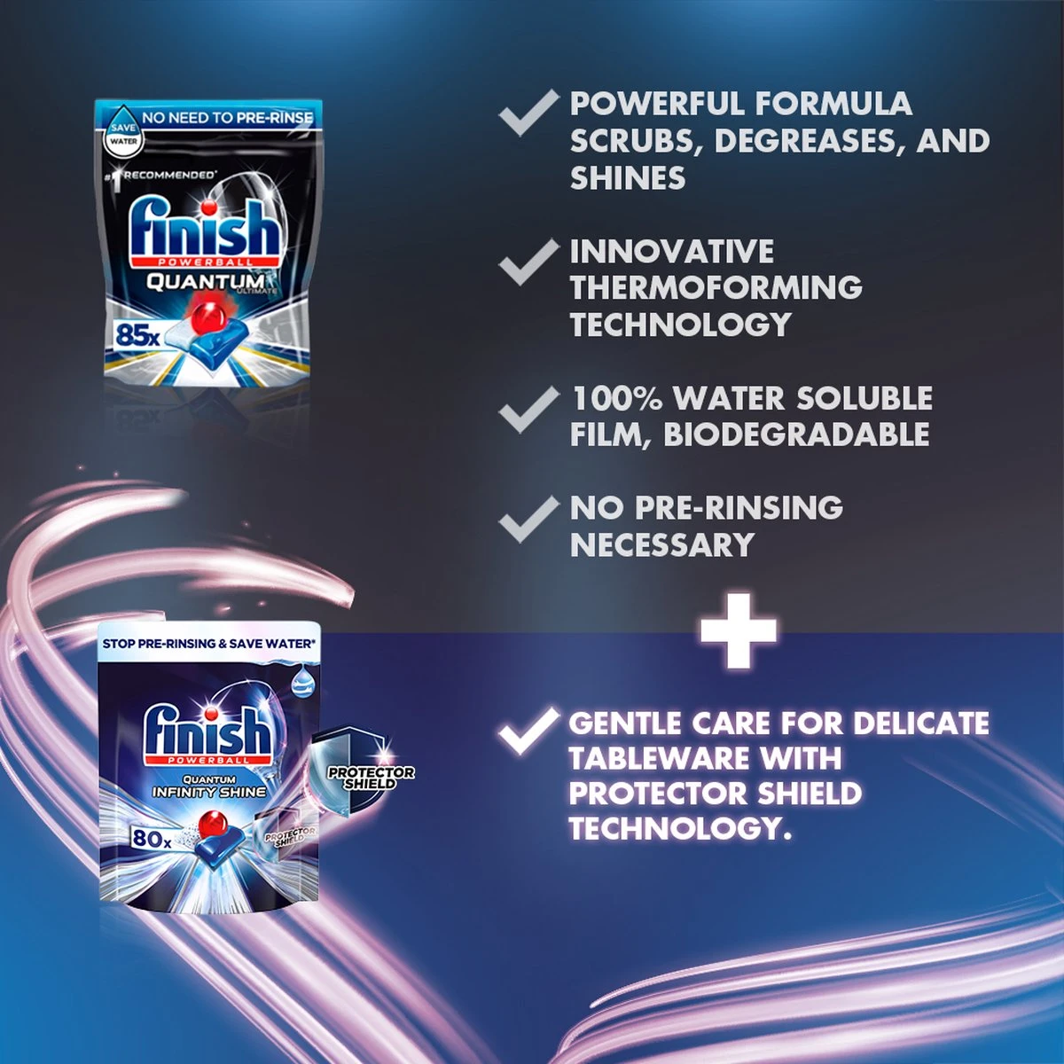 Finish Quantum Ultimate Infinity Shine Vaatwastabletten - 80 Capsules Finish Quantum Ultimate Infinity Shine Vaatwastabletten - 80 Capsules -bol winkel 1200x1200 1561