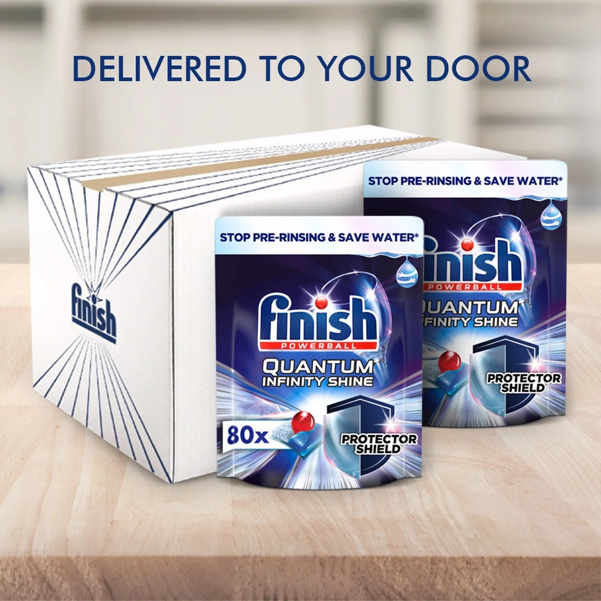 Finish Quantum Ultimate Infinity Shine Vaatwastabletten - 80 Capsules Finish Quantum Ultimate Infinity Shine Vaatwastabletten - 80 Capsules -bol winkel 1200x1200 1562