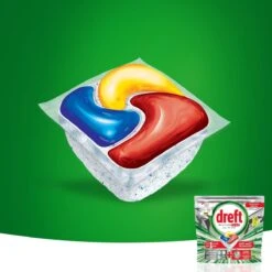 Dreft Platinum Plus Citroen - Voordeelverpakking 5x18 Stuks - Wasmiddel Capsules -bol winkel 1200x1200 1626