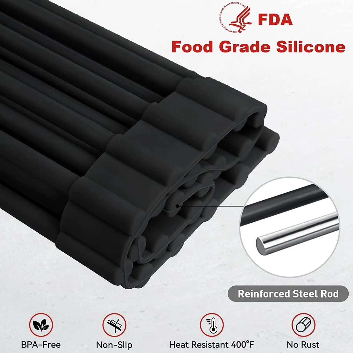 BOTC Afdruiprek - verstelbaar - Afdruipmat voor afwas - Pannenonderzetter - Opvouwbaar BOTC Afdruiprek - Verstelbaar - Afdruipmat Voor Afwas - Pannenonderzetter - Opvouwbaar -bol winkel 1200x1200 1699