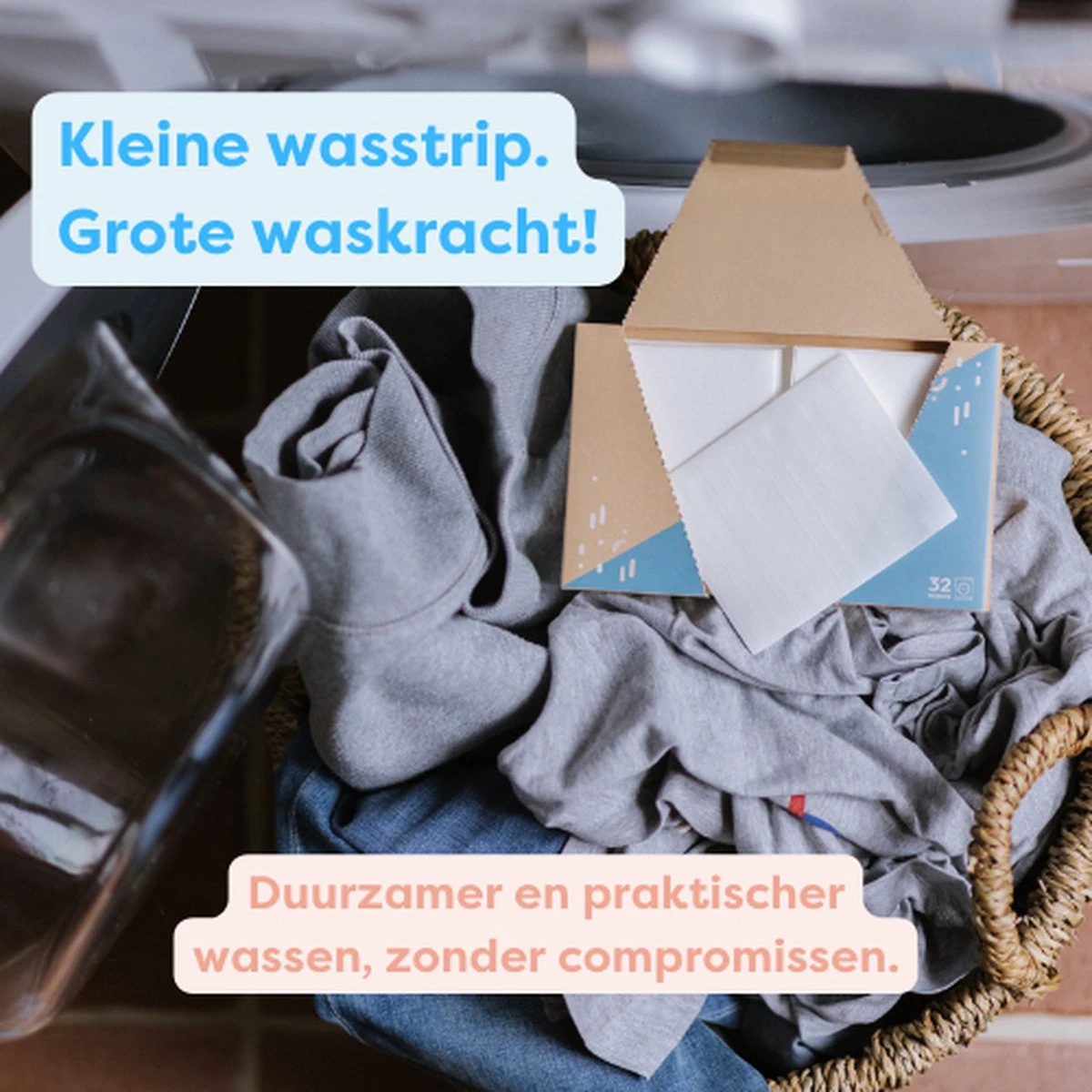 Brauzz - wasstrips - 32 wasbeurten - geurloos Brauzz - Wasstrips - 32 Wasbeurten - Geurloos -bol winkel 1200x1200 17