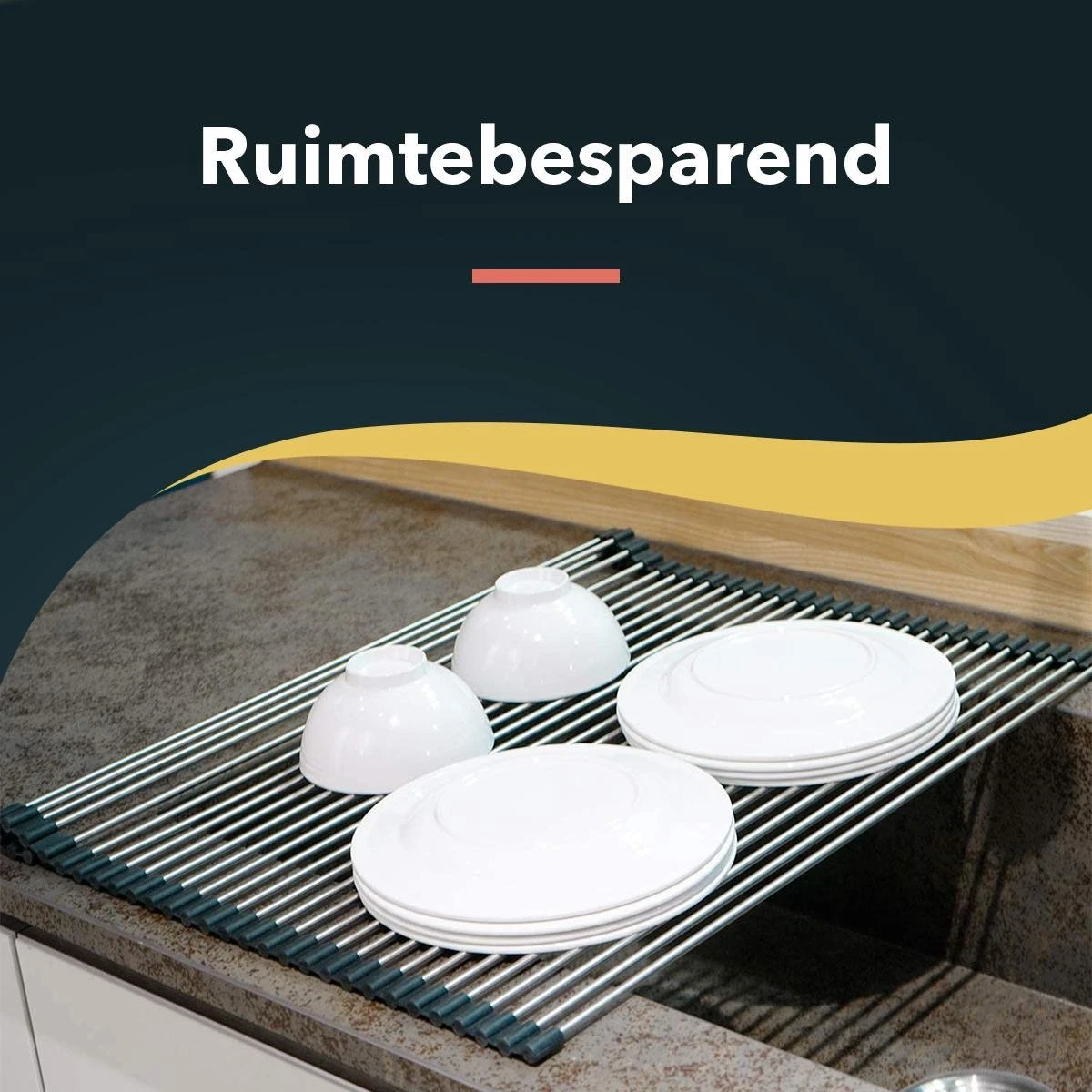 HYP. Afdruiprek voor afwas RVS - Pannen rooster hittebestendig - Afdruiprooster - Pannenonderzetter - Afkoelrooster - Camping - Rolmat HYP. Afdruiprek Voor Afwas RVS - Pannen Rooster Hittebestendig - Afdruiprooster - Pannenonderzetter - Afkoelrooster - Camping - Rolmat -bol winkel 1200x1200 1739