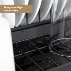 Baulk® - Afdruiprek - Afdruiprek Met Lekbak - Afwas - Droogrek Afwas - RVS - Bestekbak - Modern -bol winkel 1200x1200 1759