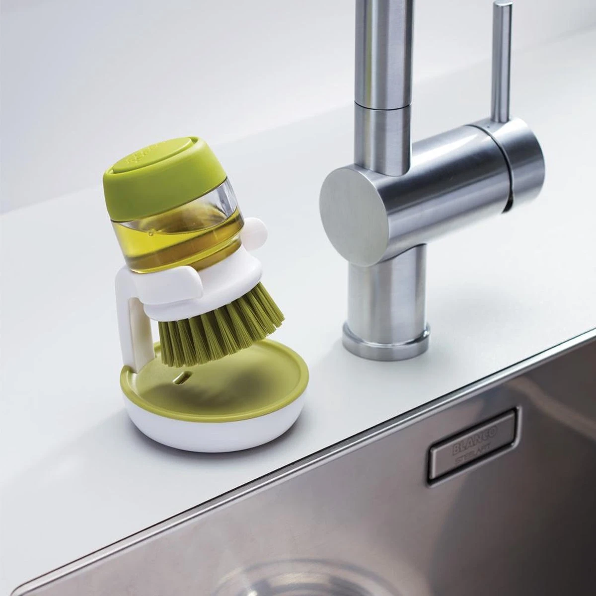 Joseph Joseph Afwasborstel Palm Scrub - Incl Houder - Grijs Joseph Joseph Afwasborstel Palm Scrub - Incl Houder - Grijs -bol winkel 1200x1200 1797