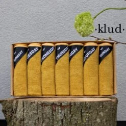 Dagelijkse Benodigdheden Winkel 44 Klud Vaatdoek Set - 7 Dagen - Curry