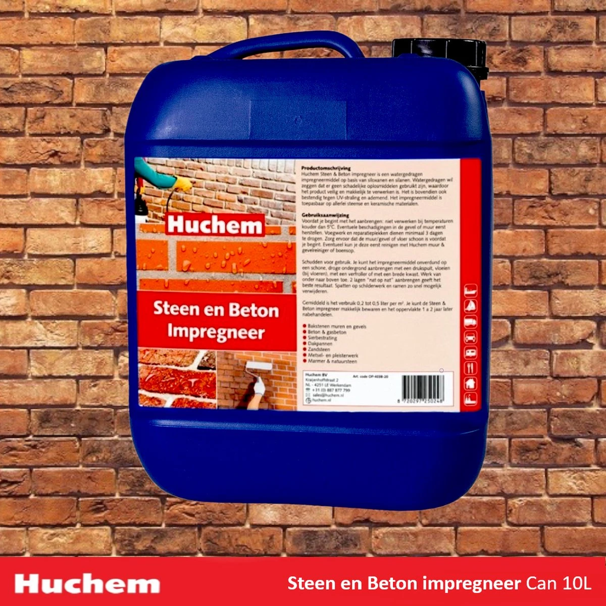 Steen | Beton | Impregneer | Dakpannen | Gevels | 10L | Waterafstotend | Bescherming | 33m2 Steen | Beton | Impregneer | Dakpannen | Gevels | 10L | Waterafstotend | Bescherming | 33m2 -bol winkel 1200x1200 1945