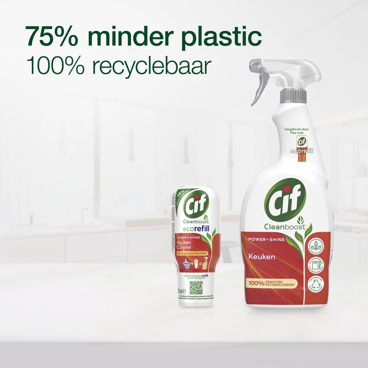 Cif CleanBoost Power & Shine Keuken Ecorefill Capsules - 10 x 70 ml - Voordeelverpakking Cif CleanBoost Power & Shine Keuken Ecorefill Capsules - 10 X 70 Ml - Voordeelverpakking -bol winkel 1200x1200 1951