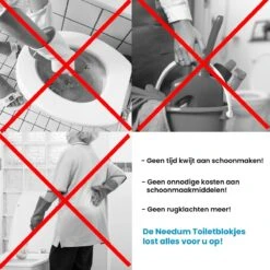 Needum ® Toiletblokjes Voor Inbouwreservoirs – WC-blokjes – Toiletblokken In Een Voordeelverpakking – 30 Stuks -bol winkel 1200x1200 1978