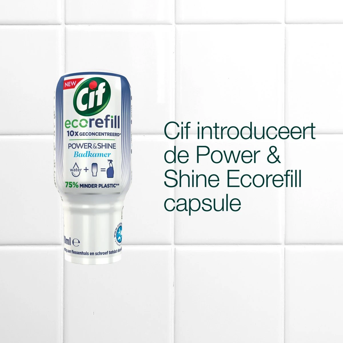 Cif Power & Shine Badkamer Ecorefill Capsule - 10 x 70 ml - Voordeelverpakking Cif Power & Shine Badkamer Ecorefill Capsule - 10 X 70 Ml - Voordeelverpakking -bol winkel 1200x1200 2145