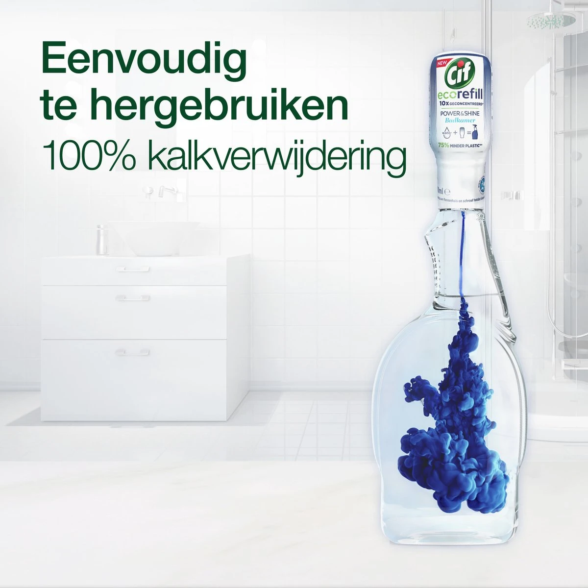 Cif CleanBoost Power & Shine Badkamer Spray - 6 x 750 ml - Voordeelverpakking Cif CleanBoost Power & Shine Badkamer Spray - 6 X 750 Ml - Voordeelverpakking -bol winkel 1200x1200 2162