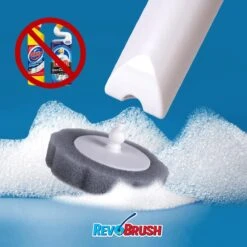 RevoBrush 28x Crystal Clean Foaming Pads Navulling - WC Borstel Met Houder Vrijstaand -bol winkel 1200x1200 2229