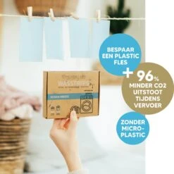 Wasmiddeldoekjes - Ocean Breeze Wasstrips 64 Wasbeurten – Wasmiddel Wasdoekjes - Natuurlijke Wasverzachter – Vegan – Zero Waste 5 Wasmiddeldoekjes - Ocean Breeze Wasstrips 64 Wasbeurten – Wasmiddel Wasdoekjes - Natuurlijke Wasverzachter – Vegan – Zero Waste -bol winkel 1200x1200 264