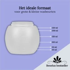 Kalaa Doseerbol - 2 Stuks - 230 Ml - Herbruikbaar - INCLUSIEF Doseerdop - Ook Geschikt Voor Robijn Wasmiddel Vloeibaar & Ariel Wasmiddel Vloeibaar - Vloeibaar Wasmiddel Doseren - Wasbollen Voor Wasmachine - Transparant - HDPE - Wasbol -bol winkel 1200x1200 282