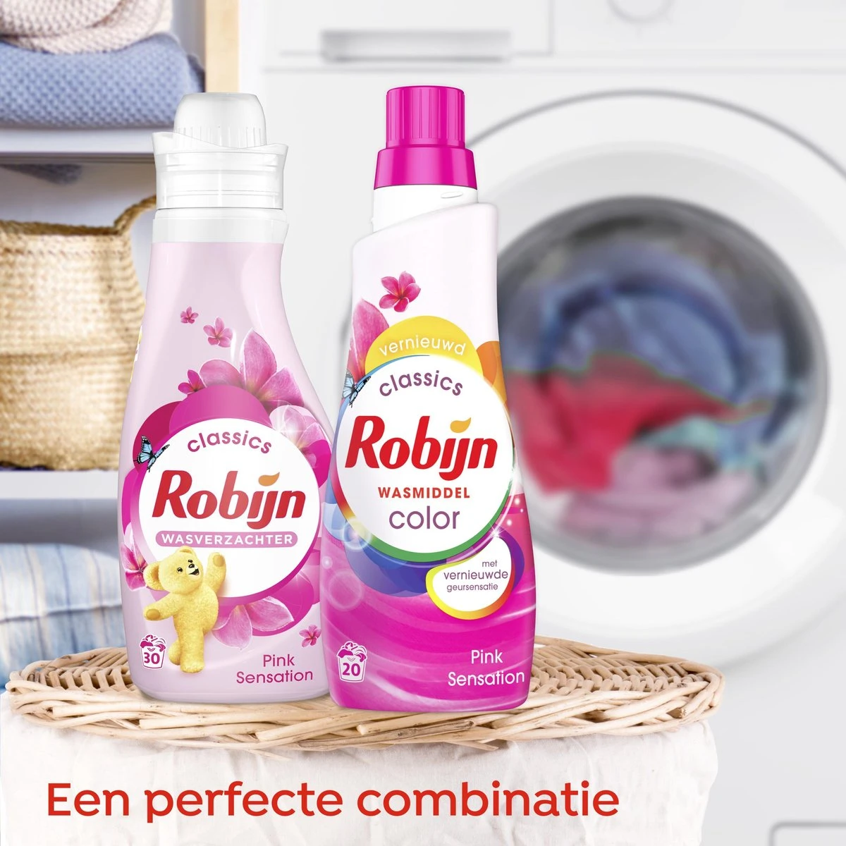 Robijn Pink Sensation Vloeibaar Wasverzachter - 4 x 30 wasbeurten - Voordeelverpakking Robijn Pink Sensation Vloeibaar Wasverzachter - 4 X 30 Wasbeurten - Voordeelverpakking -bol winkel 1200x1200 312