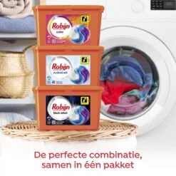 Robijn Color Black Velvet En Stralend Wit 3-in-1 Wascapsules Pakket - 3 X 15 Wasbeurten - Voordeelverpakking 6 Robijn Color Black Velvet En Stralend Wit 3-in-1 Wascapsules Pakket - 3 X 15 Wasbeurten - Voordeelverpakking -bol winkel 1200x1200 362