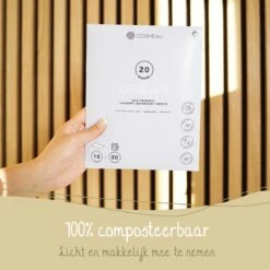 Cosmeau Wasstrips 20 Wasbeurten Zeebries Wasmiddel Wasvellen Wasdoekjes Detergent Sheets Eco Laundry Strips Proefpakket - Plasticvrij Biologisch -bol winkel 1200x1200 393