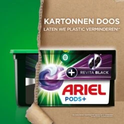 Ariel Wasmiddel Pods + Revitablack - Voor De Zwarte Was - 28 Wasbeurten -bol winkel 1200x1200 438