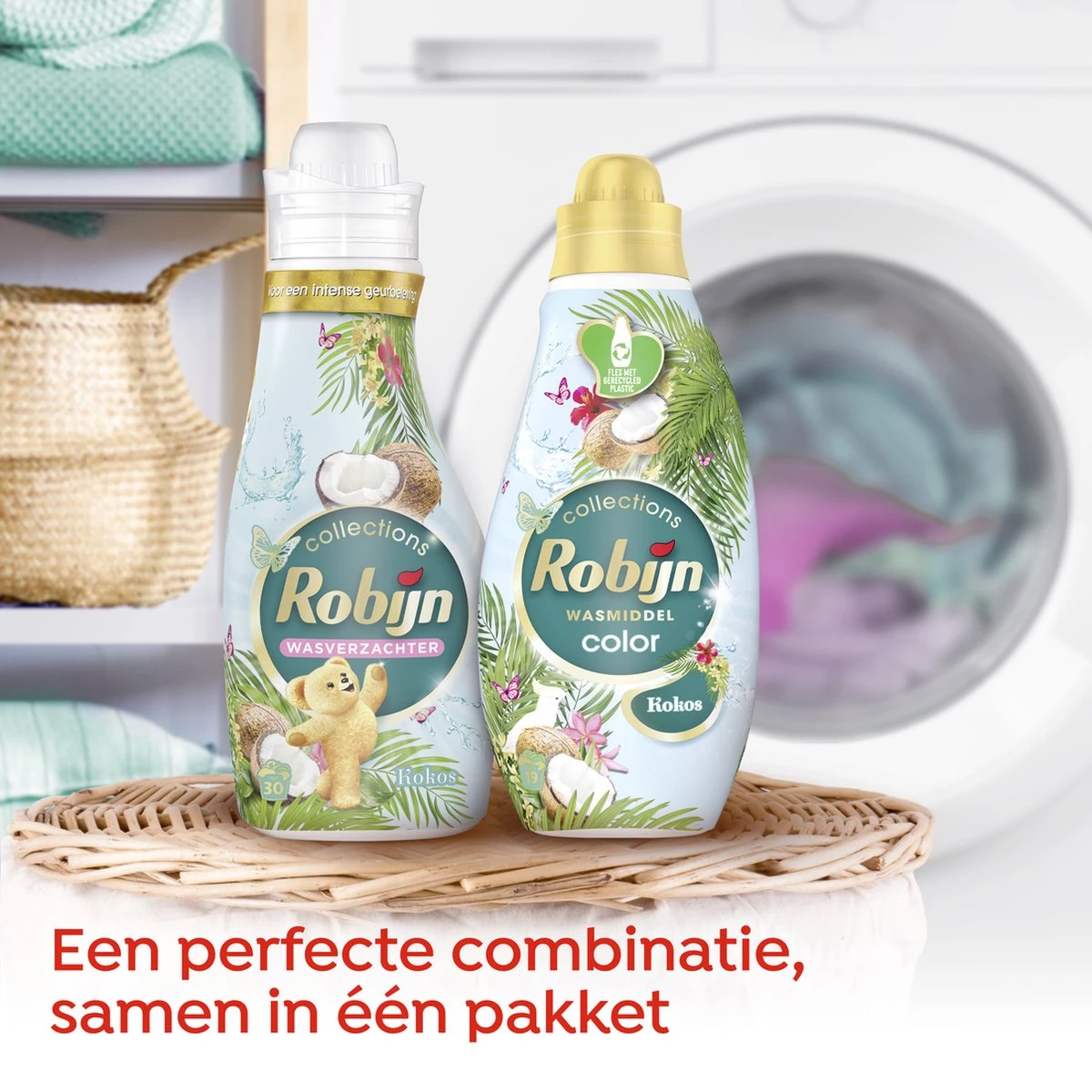 Robijn Kokos Sensation Wasmiddel en Wasverzachter - 57 wasbeurten - Voordeelverpakking Robijn Kokos Sensation Wasmiddel En Wasverzachter - 57 Wasbeurten - Voordeelverpakking -bol winkel 1200x1200 447