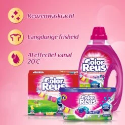 Color Reus Waspoeder Wasmiddel - Voordeelverpakking - 90 Wasbeurten -bol winkel 1200x1200 459