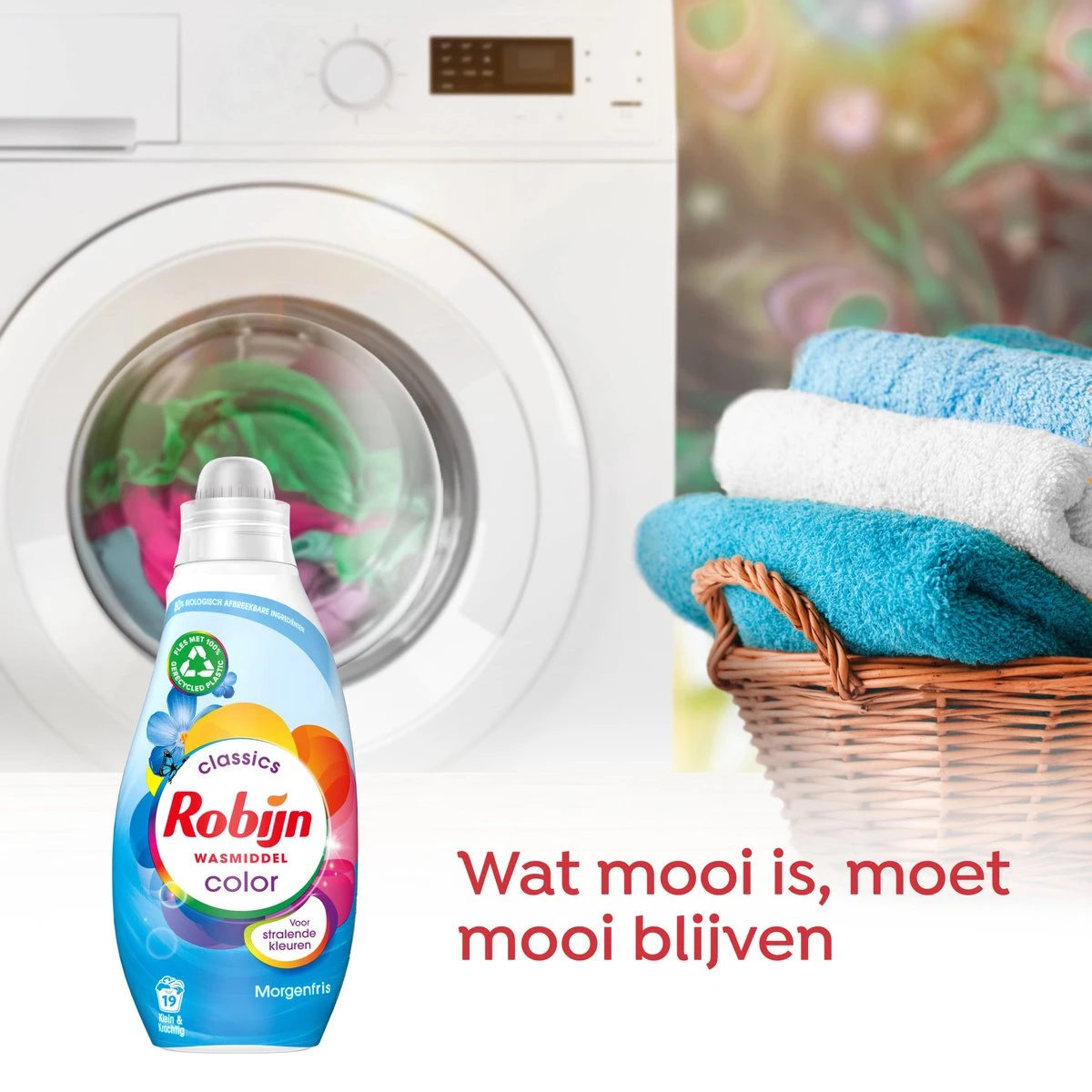Robijn Klein & Krachtig Classics Color Morgenfris Vloeibaar Wasmiddel - 8 x 19 wasbeurten - Voordeelverpakking Robijn Klein & Krachtig Classics Color Morgenfris Vloeibaar Wasmiddel - 8 X 19 Wasbeurten - Voordeelverpakking -bol winkel 1200x1200 719