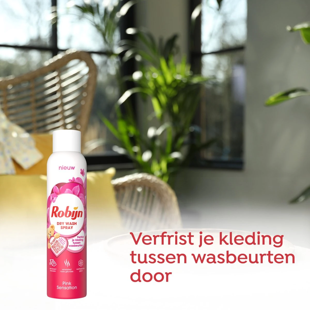 Robijn Pink Sensation Dry Wash Spray - 6 x 200 ml - Voordeelverpakking Robijn Pink Sensation Dry Wash Spray - 6 X 200 Ml - Voordeelverpakking -bol winkel 1200x1200 747